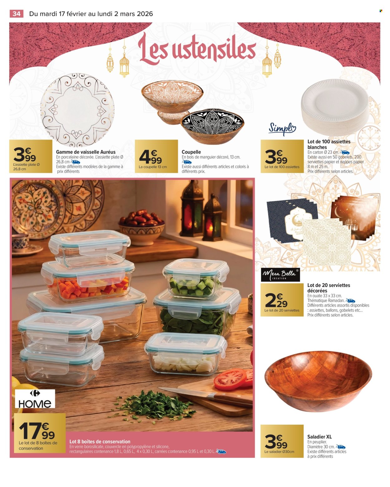 Catalogue Carrefour Hypermarchés - 17/02/2026 - 02/03/2026. Page 34