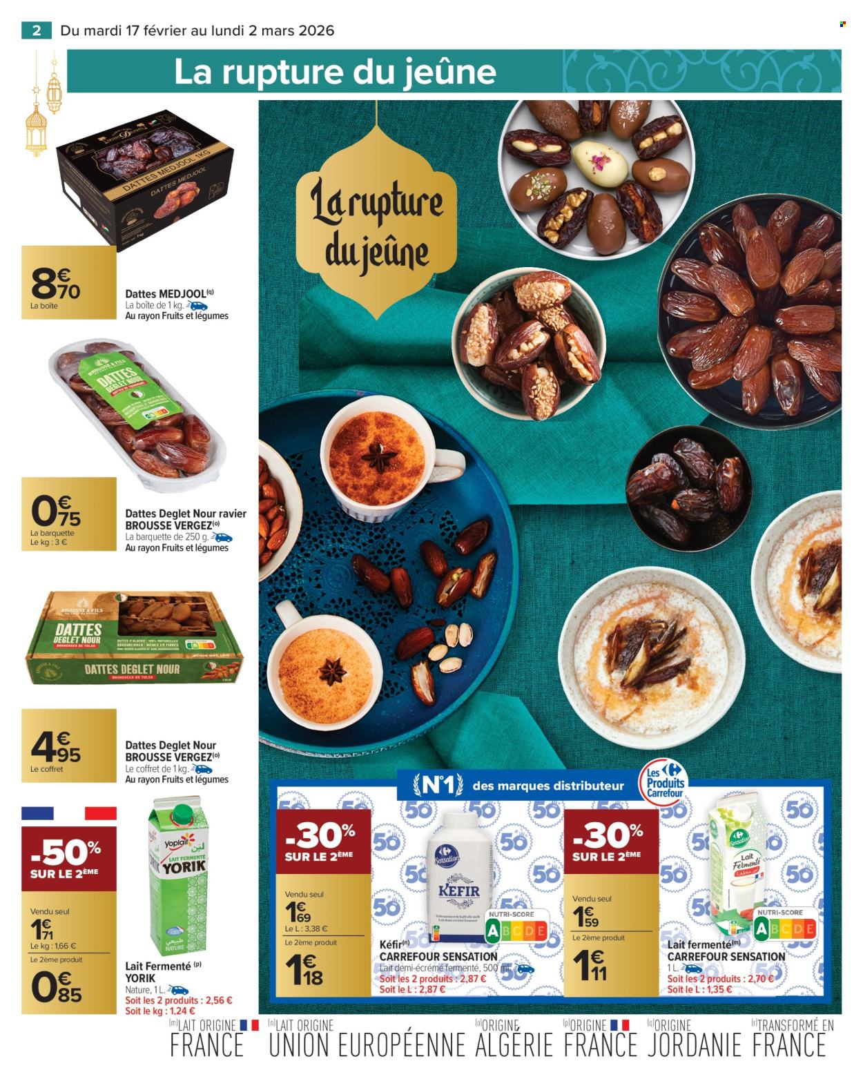Catalogue Carrefour Market - 17/02/2026 - 02/03/2026. Page 2