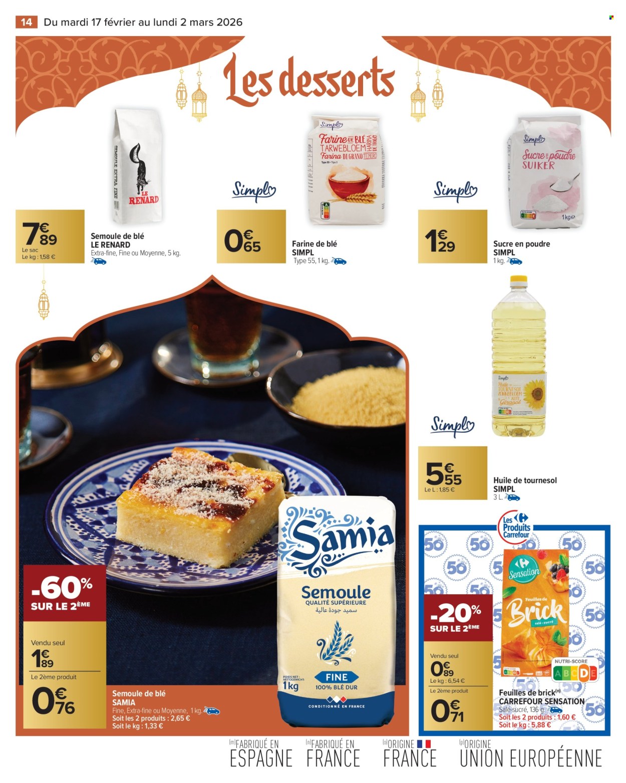 Catalogue Carrefour Market - 17/02/2026 - 02/03/2026. Page 14