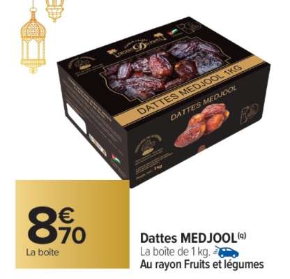 Dattes Medjool