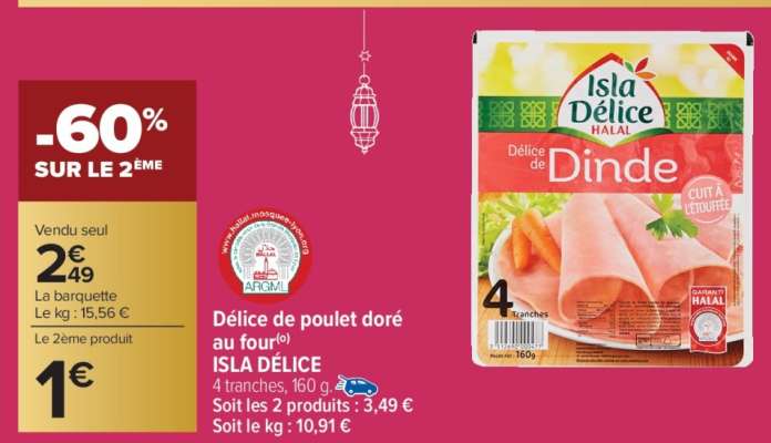 Delice De Poulet Doré Au Four Isla Délice