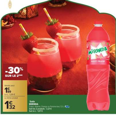 Soda MIRINDA