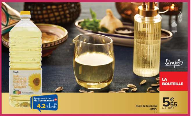 Huile de tournesol SIMPL