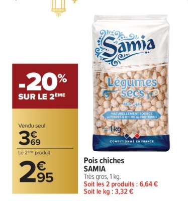 Pois Chiches Samia