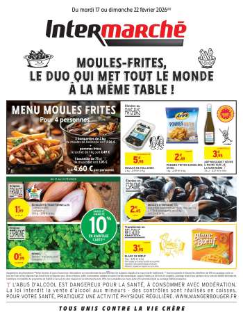 Catalogue Intermarché - 17/02/2026 - 22/02/2026.