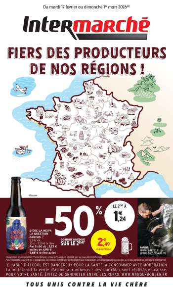 Catalogue Intermarché - 17/02/2026 - 01/03/2026.