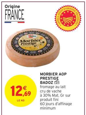 MORBIER AOP PRESTIGE BADOZ