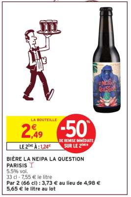 BIÈRE LA NEIPA LA QUESTION PARISIS