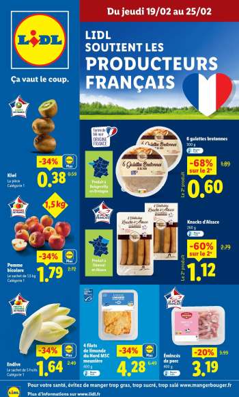Catalogue Lidl - 19/02/2026 - 25/02/2026.