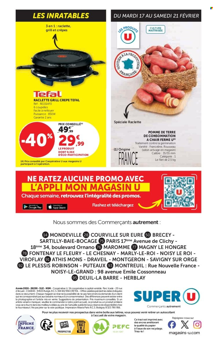 Catalogue SUPER U - 17/02/2026 - 01/03/2026. Page 28