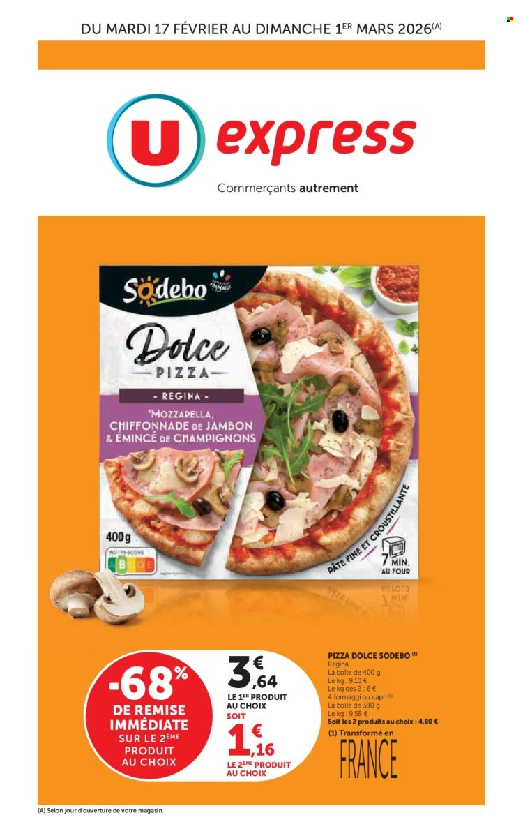 Catalogue U express - 17/02/2026 - 01/03/2026. Page 1