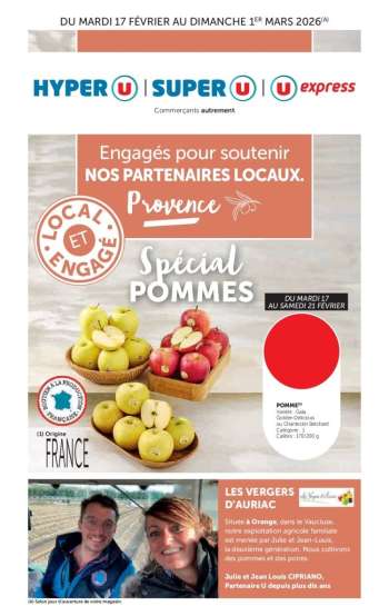 Catalogue Magasins U - 17/02/2026 - 01/03/2026.