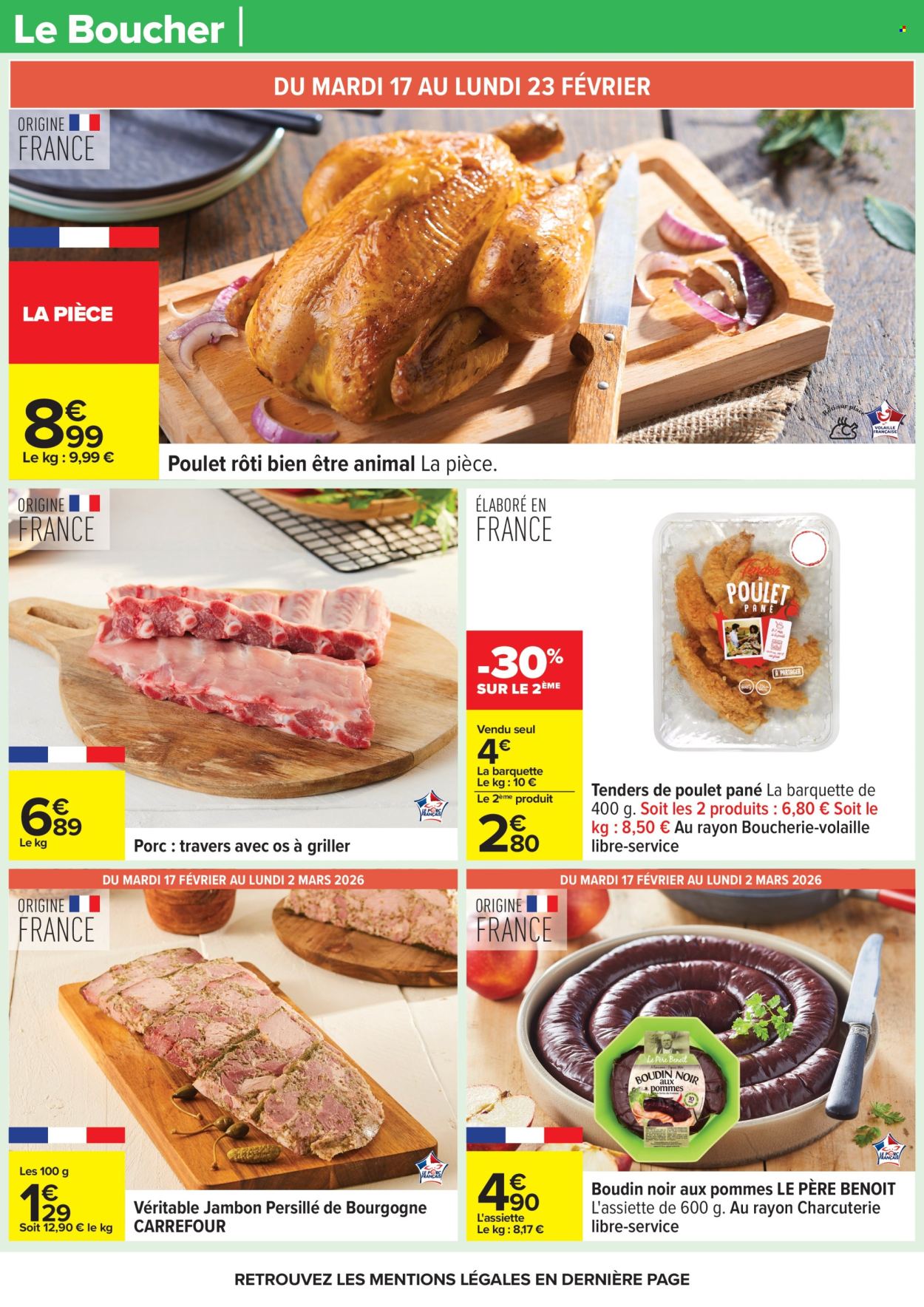 Catalogue Carrefour Hypermarchés - 17/02/2026 - 02/03/2026. Page 26