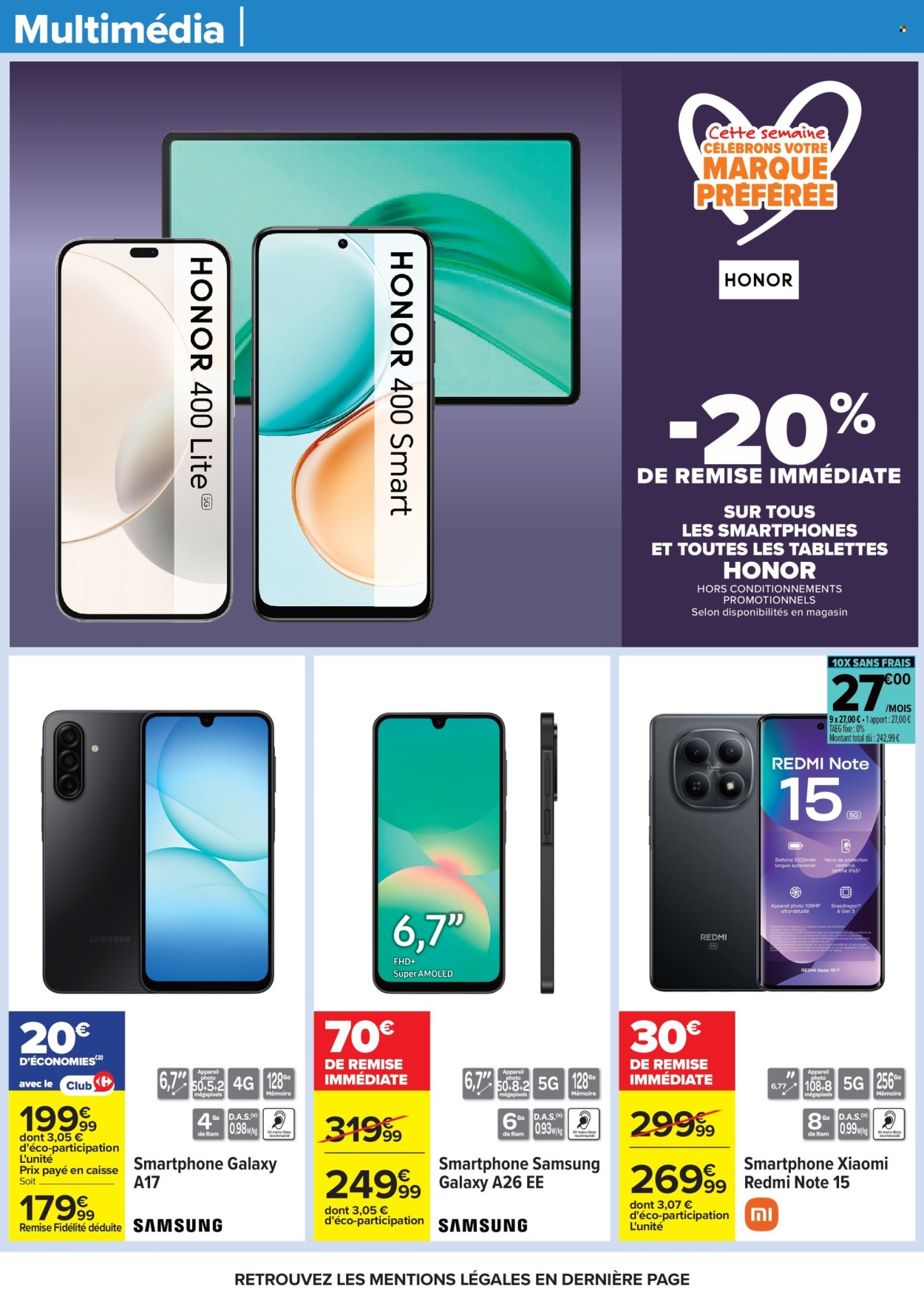 Catalogue Carrefour Hypermarchés - 17/02/2026 - 02/03/2026. Page 83