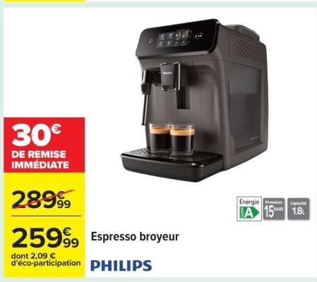 PHILIPS Espresso broyeur