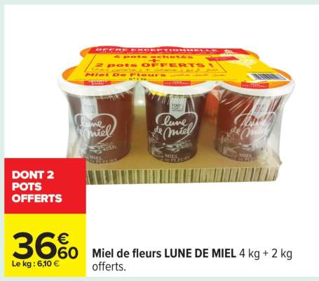 Miel de Fleurs Lune de Miel