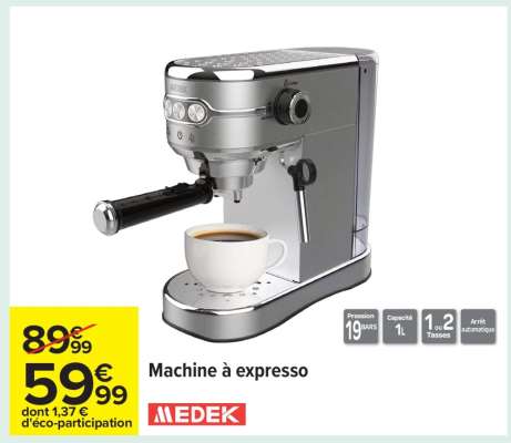 Machine à expresso