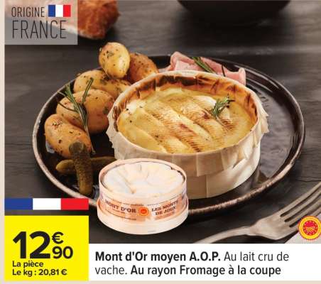 Mont d'Or moyen A.O.P.