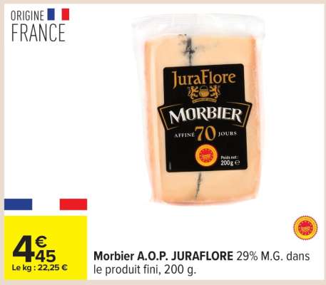 Morbier A.O.P. JURAFLOR