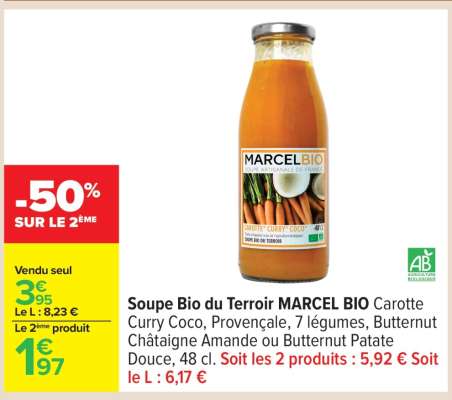 Soupe Bio du Terroir MARCEL BIO