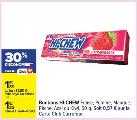 Bonbons HI-CHEW
