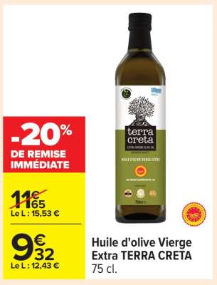Huile d'olive Vierge Extra TERRA CRETA