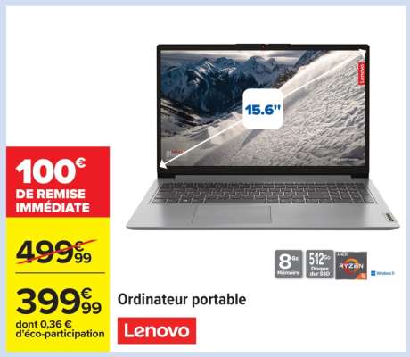 Ordinateur portable Lenovo