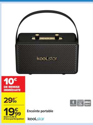 ENCEINTE PORTABLE