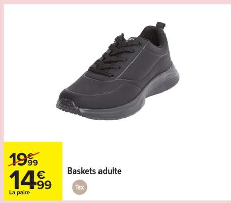 Baskets adulte