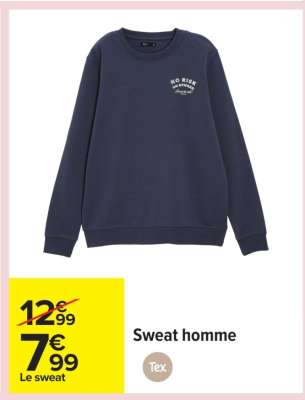 Sweat homme