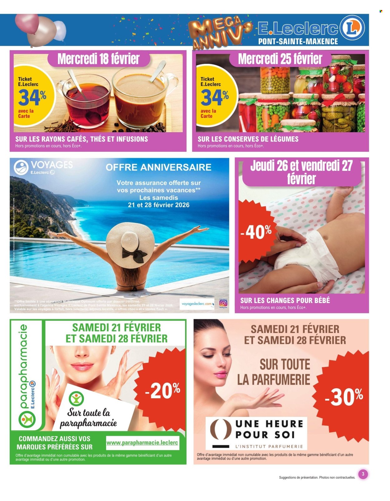 Catalogue E.Leclerc - 16/02/2026 - 01/03/2026. Page 3