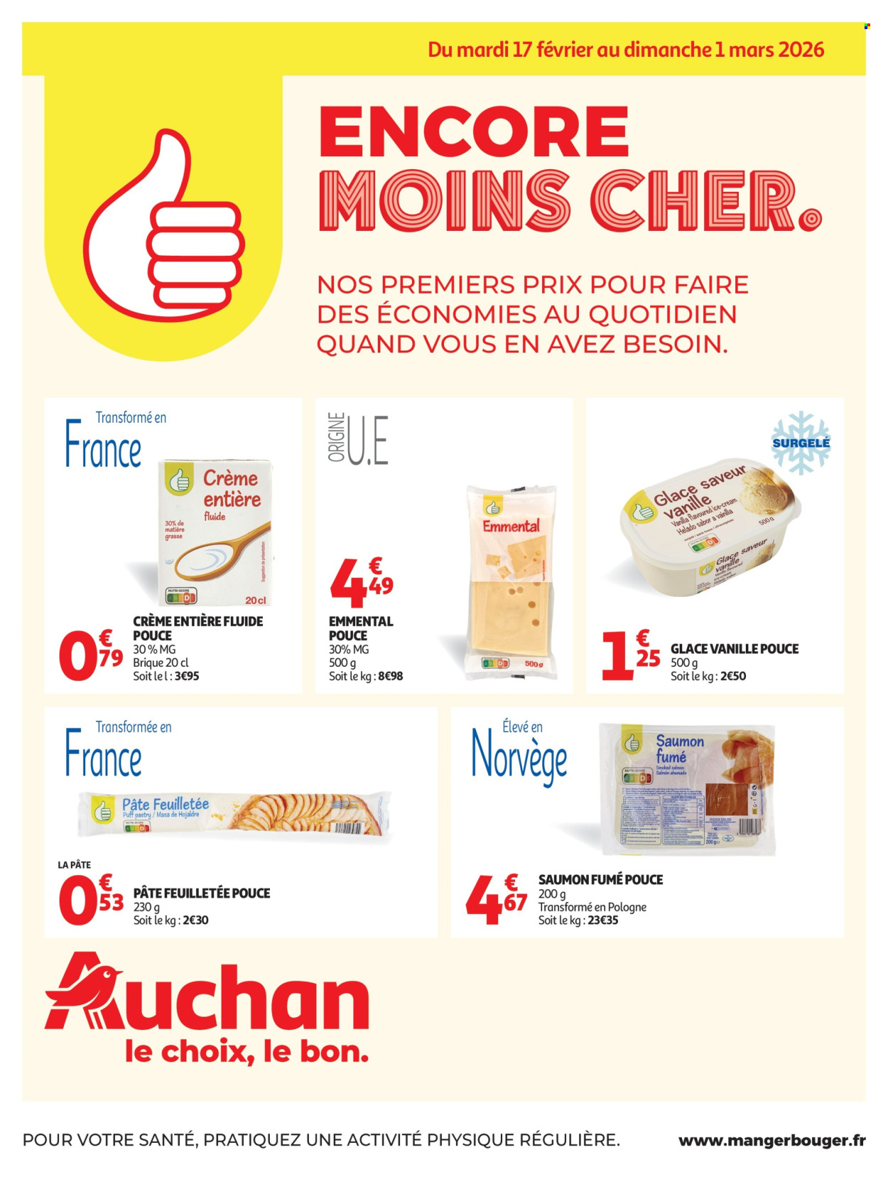 Catalogue Auchan - 17/02/2026 - 01/03/2026. Page 1