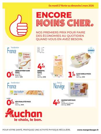 Catalogue Auchan - 17/02/2026 - 01/03/2026.