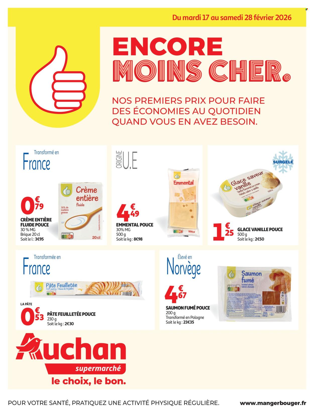 Catalogue Auchan - 17/02/2026 - 28/02/2026. Page 1