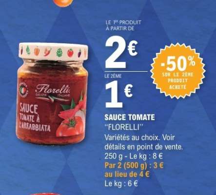 SAUCE TOMATE "FLORELLI"