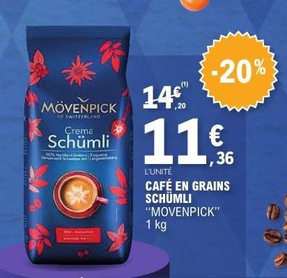 Café en grains Schümli 'Mövenpick'