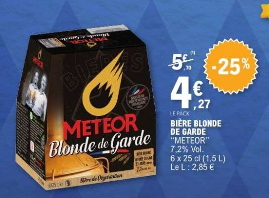 BIÈRE BLONDE DE GARDE