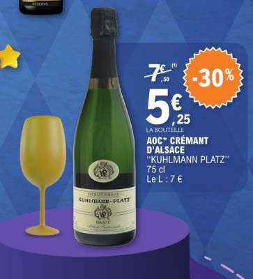 AOC* CRÉMANT D'ALSACE "KUHLMANN PLATZ"