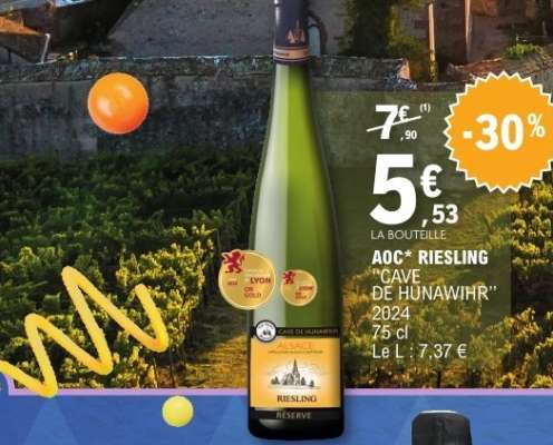 AOC* RIESLING "CAVE DE HUNAWIHR" 2024