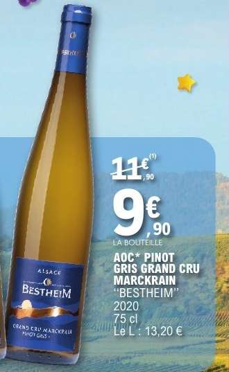 AOC* PINOT GRIS GRAND CRU MARCKRAIN 'BESTHEIM' 2020