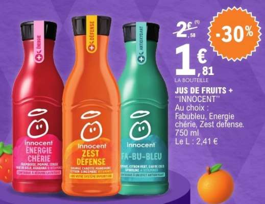 Jus de Fruits 'Innocent'