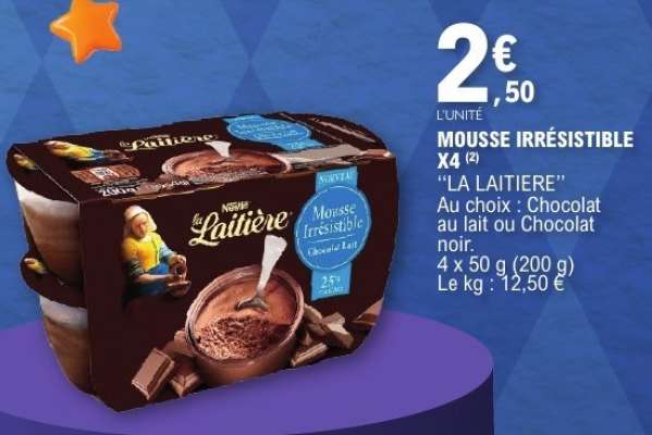 MOUSSE IRRÉSISTIBLE