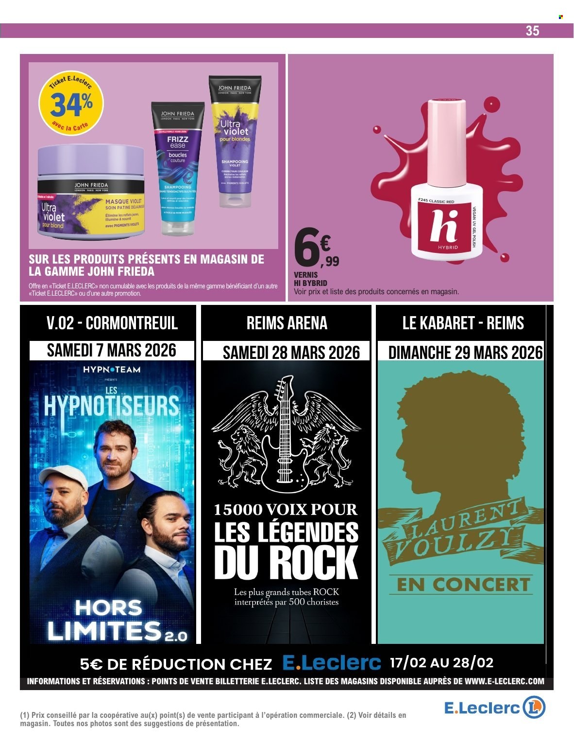 Catalogue E.Leclerc - 17/02/2026 - 28/02/2026. Page 35