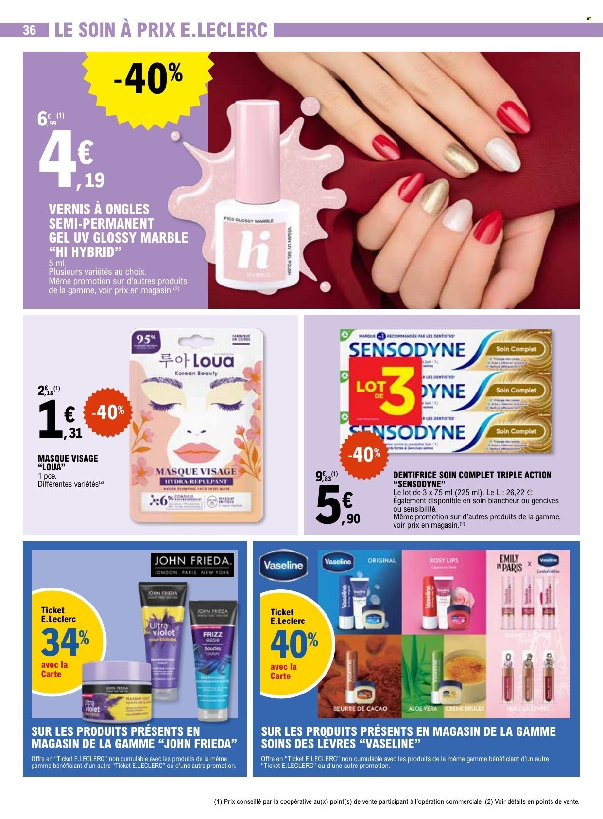 Catalogue E.Leclerc - 17/02/2026 - 28/02/2026. Page 36