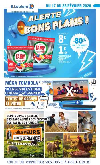 Catalogue E.Leclerc - 17/02/2026 - 28/02/2026.
