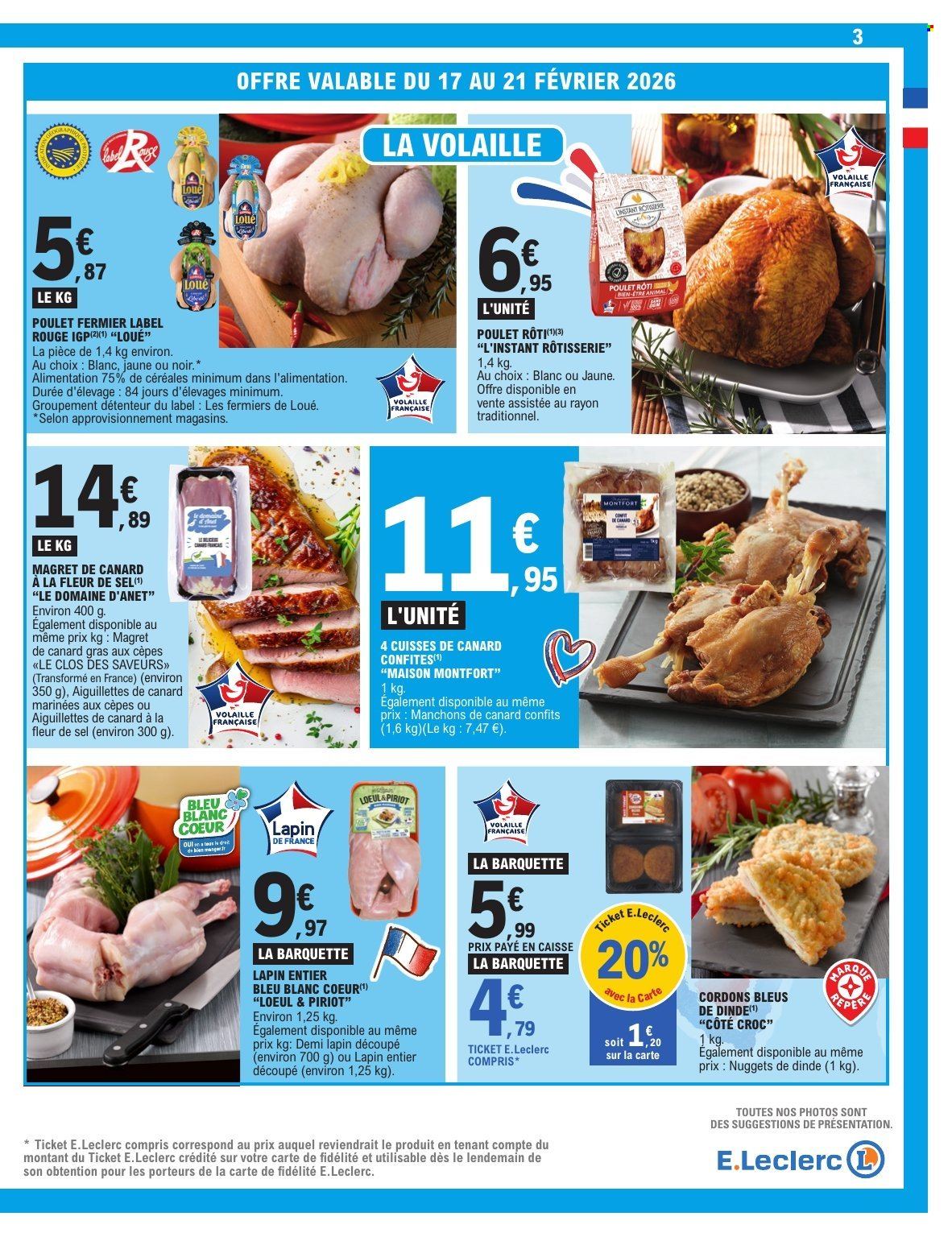Catalogue E.Leclerc - 17/02/2026 - 28/02/2026. Page 3