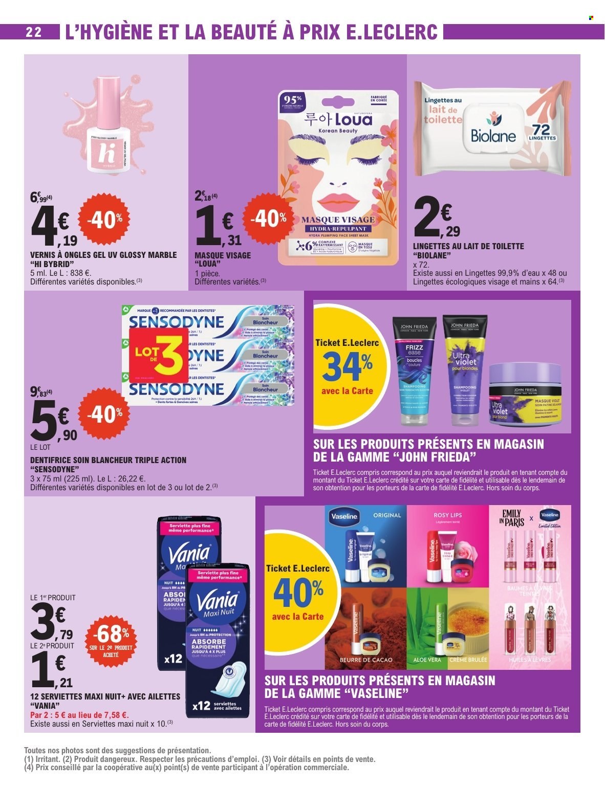 Catalogue E.Leclerc - 17/02/2026 - 28/02/2026. Page 22