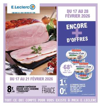 Catalogue E.Leclerc - 17/02/2026 - 28/02/2026.