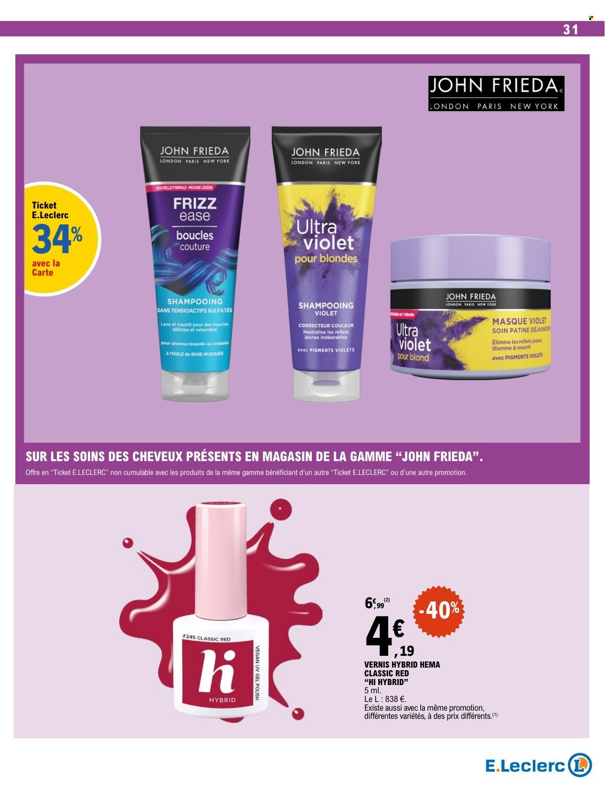 Catalogue E.Leclerc - 17/02/2026 - 28/02/2026. Page 31