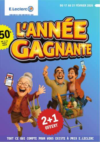 Catalogue E.Leclerc - 17/02/2026 - 21/02/2026.